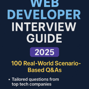 Ultimate Web Developer Interview Guide 2025 β 100 Real-World Scenario-Based Q&As