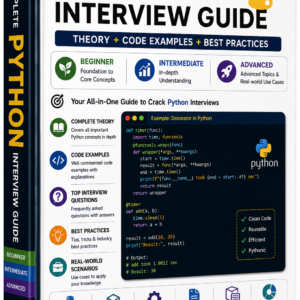 Top 100+ Python Interview Questions & Answers (2026 Edition) – Real-Time Scenarios with Code