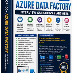 Top 100+ Real-Time Azure Data Factory Interview Questions & Answers (2026 Edition)