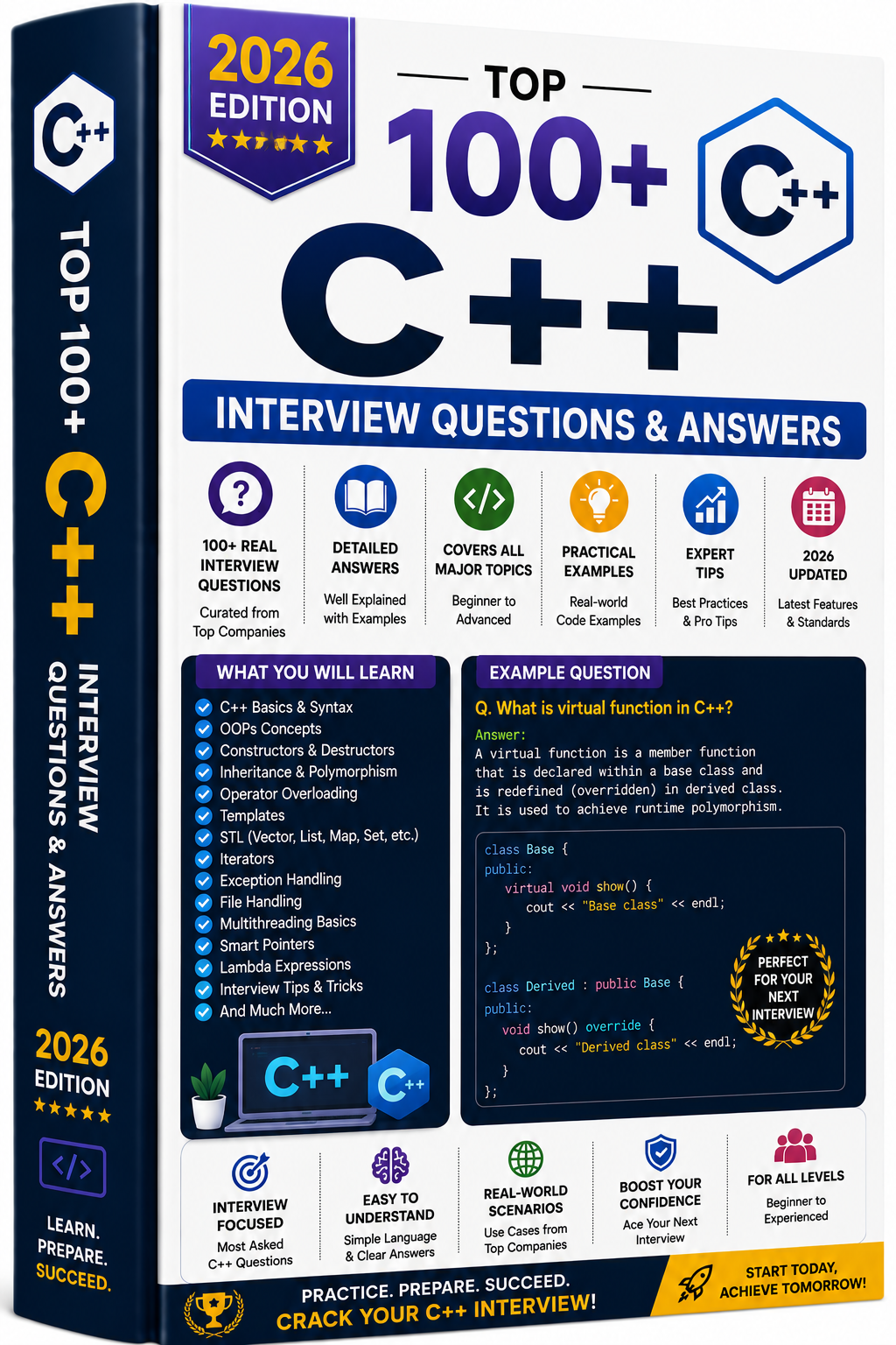 Master the C++ Interview: 100+ Real-Time Scenario-Based Q&As for 2026