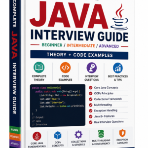 Top 100 Java Interview Questions & Answers 2026 β Real-Time Scenarios with Code