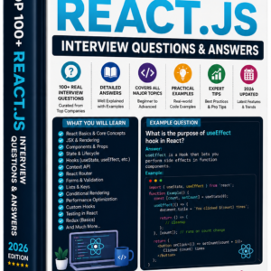 Top 100+ React.js Interview Questions (2026 Edition): Real-Time Scenarios with Expert Answers