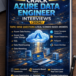 1000+ Crack Azure Data Engineer Interviews (2026): Topic-Wise Questions & Real Scenario-Based Answers