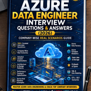 Crack Azure Data Engineer Interviews (2026): 500+ Company-Wise Questions, Real Scenarios & Expert Answers